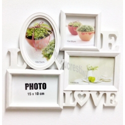 Rama foto alba perete 4 poze, Love - Love